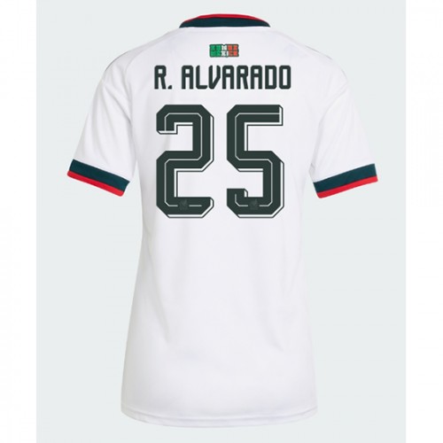 Zenski Nogometni Dres Meksiko Roberto Alvarado #25 Gostujuci SP 2026 Kratak Rukav